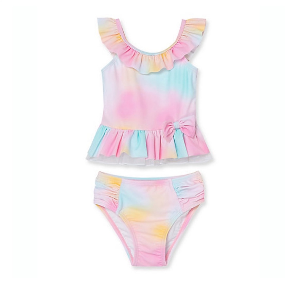 Little Me Tie Dye Bathing suit
